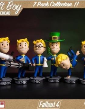 Fallout辐射4 辐射小子 全7款 第2代 摇头人偶Vault Boy公仔