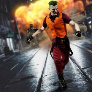 动漫公仔玩具新款 mezco蚂蚁 可动兵人 6寸布衣 小丑2代