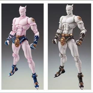 JOJO的奇妙冒险 超像可动 皇后杀手 白猫 粉猫 手办人偶摆件模型