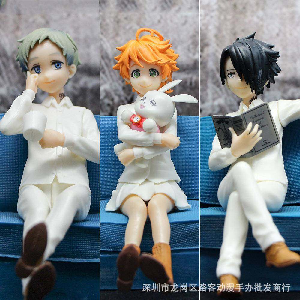 动漫 约定的梦幻岛 艾玛 雷 诺曼 坐姿沙发 盒装手办模型摆件