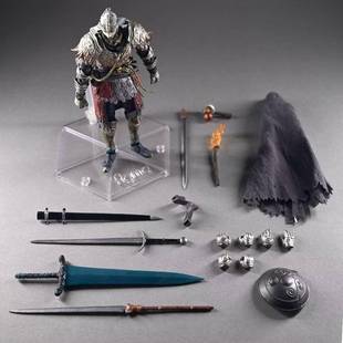 国产 figma 624 白狼战鬼 艾尔登法环 老头环可动模型手办彩盒