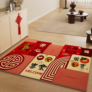 进门地垫入户门垫家用玄关耐脏蹭脚垫门内门口防滑可裁剪丝圈地毯