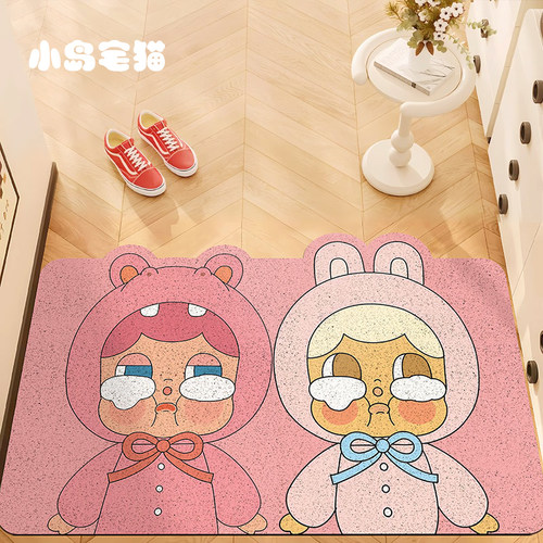 crybaby哭娃新款地垫入户门垫大门口防滑垫玄关进门地毯丝圈脚垫