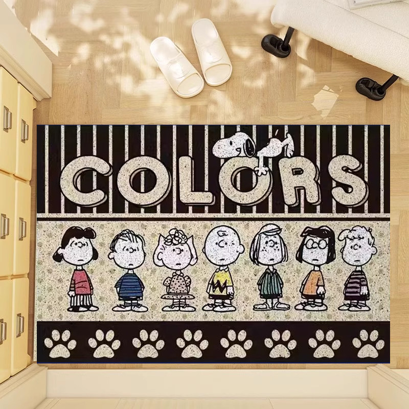 卡通史努比玄关蹭土脚垫卡通创意入户进门地垫耐脏耐磨门垫可裁剪,居家布艺,入户地垫,淘宝优惠券,粉丝福利购,淘宝优惠卷