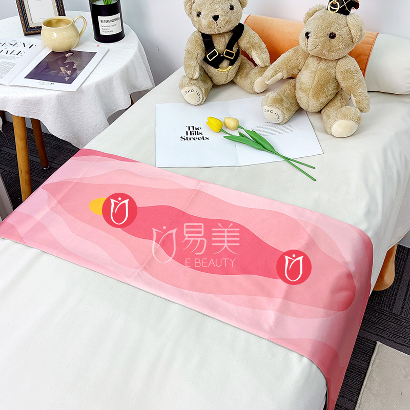 精致雅奢简约床旗月子中心布置