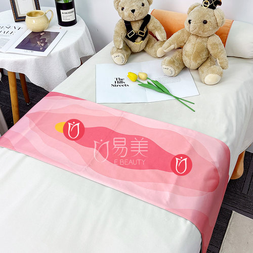 精致雅奢简约床旗月子中心布置