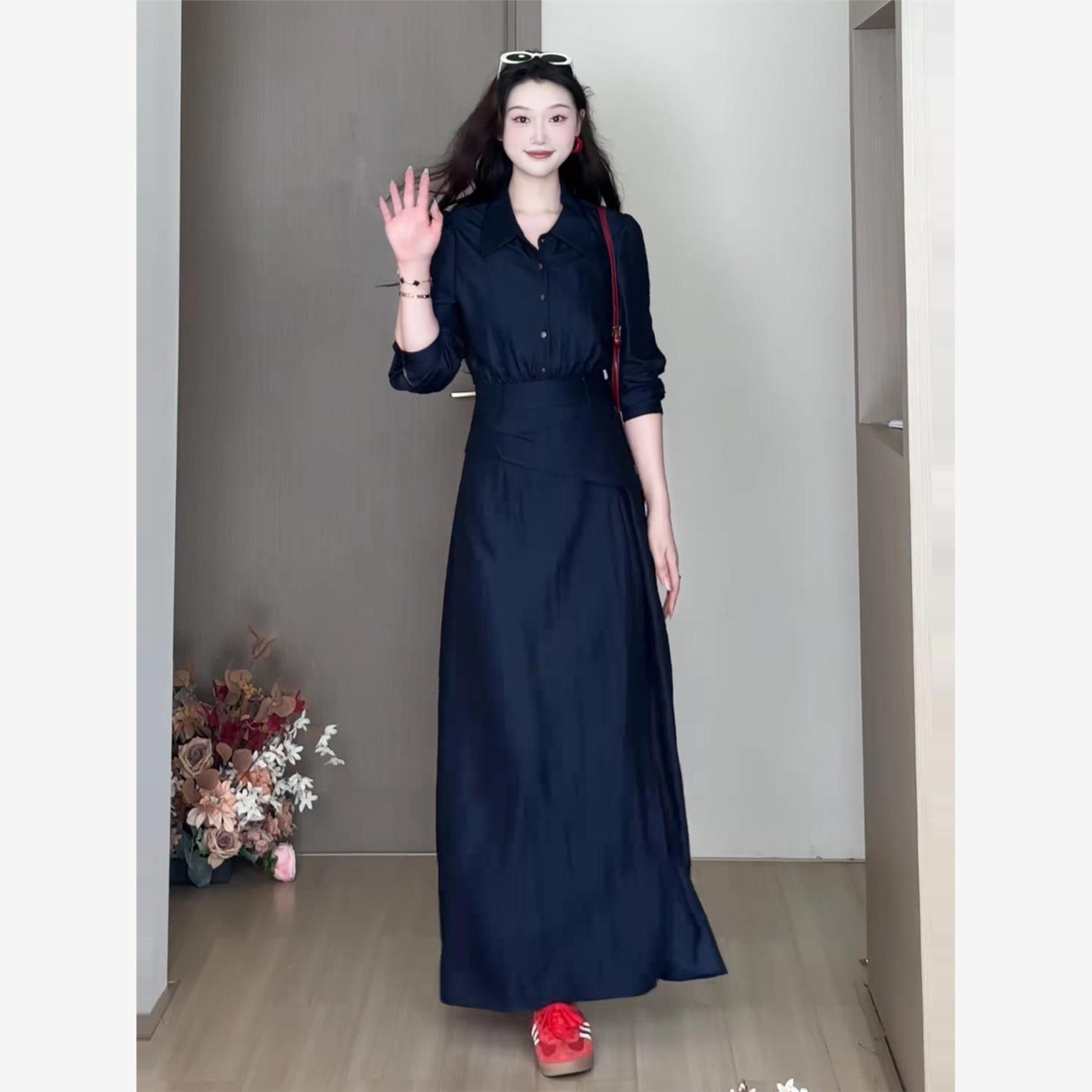 春秋季女士加码设计长袖