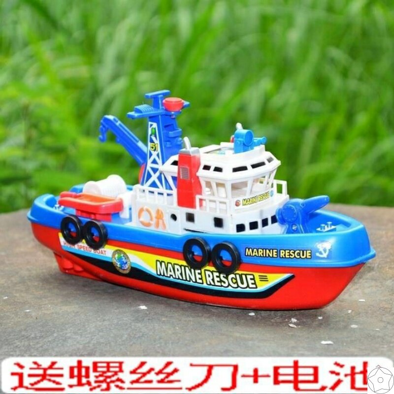 音乐小型纵队巡航帆船2019公仔轮船婴幼儿玩具喷水升级版海底小。