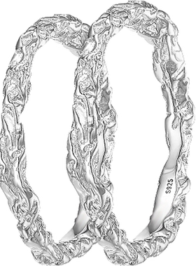 小众设计情侣戒指ARAI足银简约