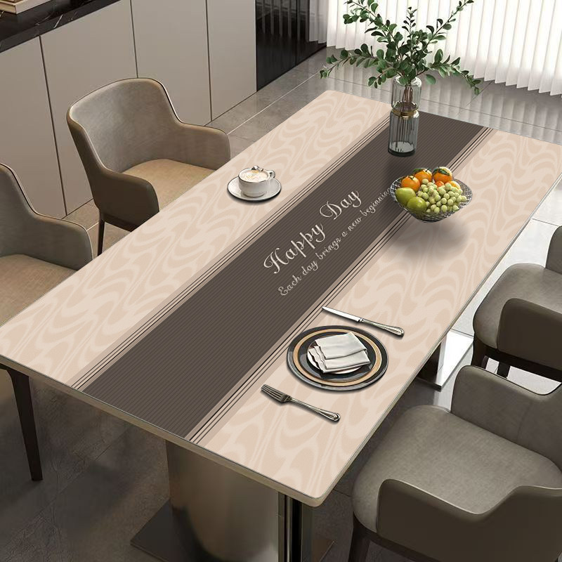 桌面保护垫桌布2026新款轻奢高级感茶几防水防油防烫免洗餐桌子垫