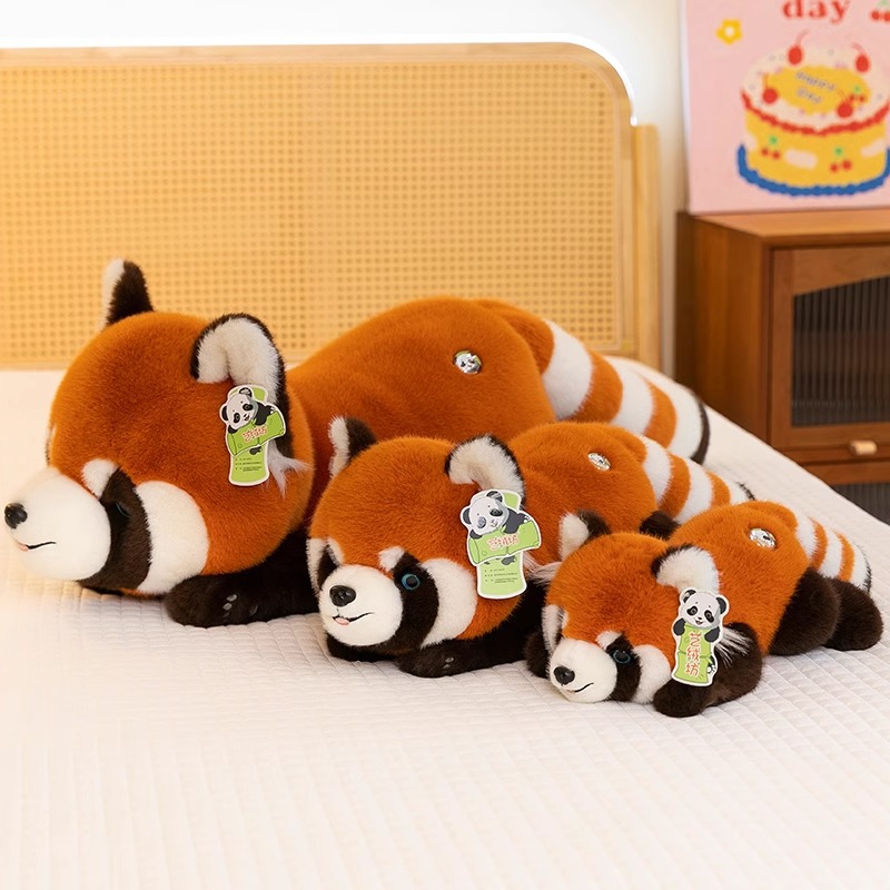 新款艺绒坊趴趴浣熊毛绒玩具可爱小浣熊女生礼物女孩包包玩偶