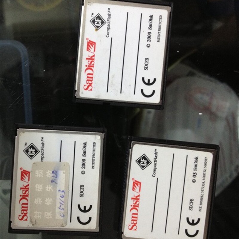 议价compact flash 128mb, san disk 128mb