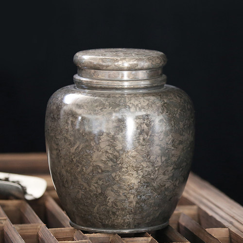 善锡堂高纯锡茶叶罐家用个旧锡器