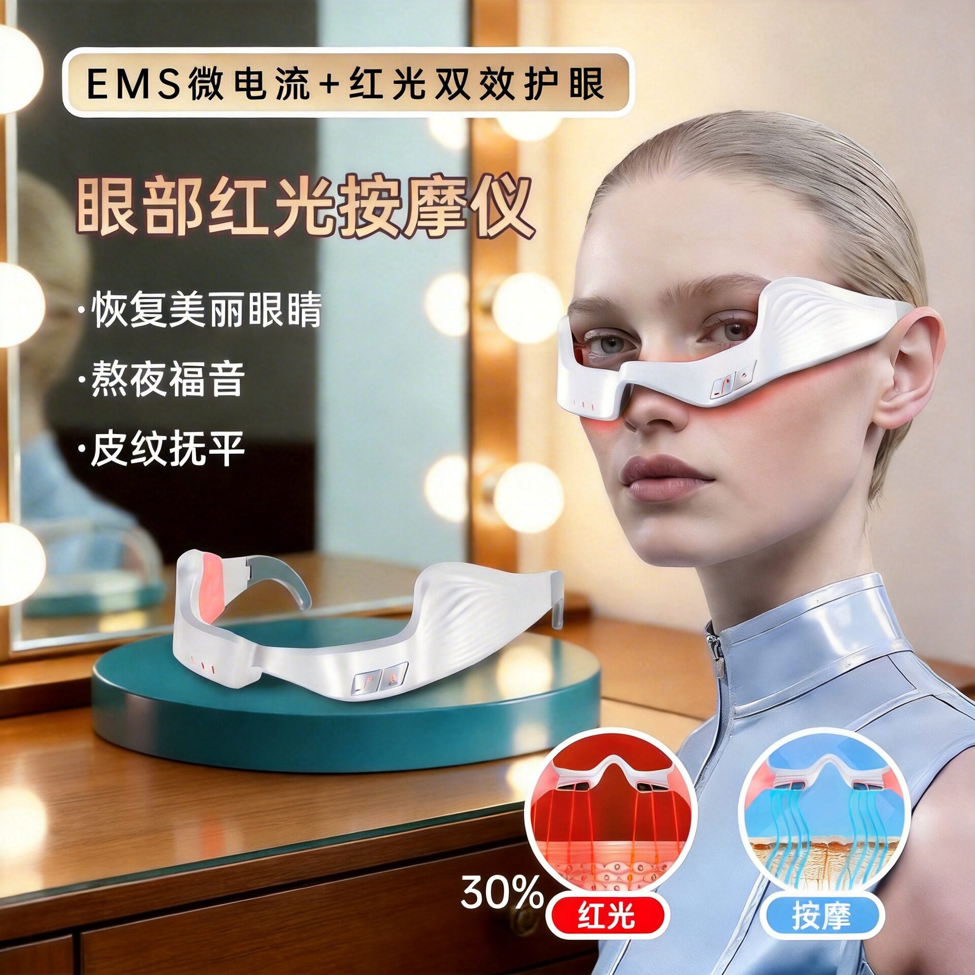 跨境热卖美眼仪EMS微电流