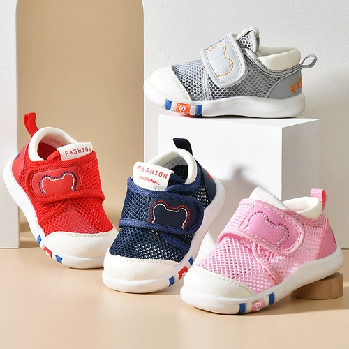 Детские сандалии, нескользящая детская обувь для раннего возраста для девочек, мягкая подошва, 1-3 лет