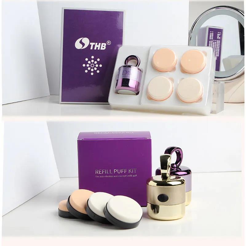 电动粉扑仪气垫美妆蛋粉扑海绵散粉干粉快速上妆不卡粉家用美容仪