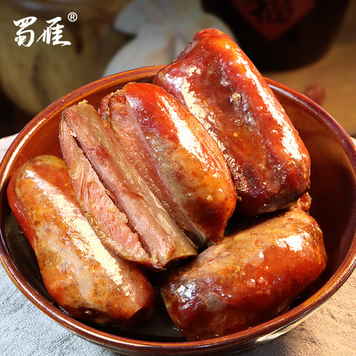 蜀雁四川手工排骨香肠非遗特产