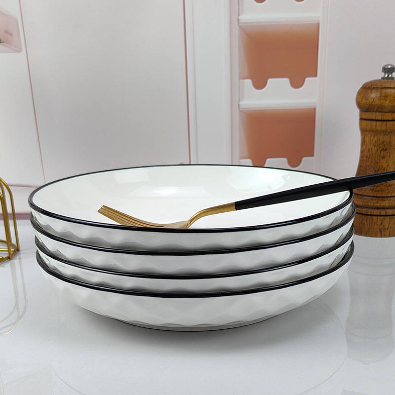 盘家用2025新款菜碟炒菜盘子8寸