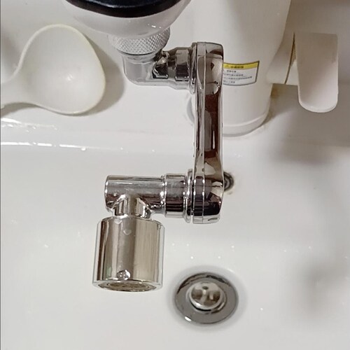 多功能水嘴机械臂神器可旋转延伸防溅起泡全铜水龙头万向洗漱漱口