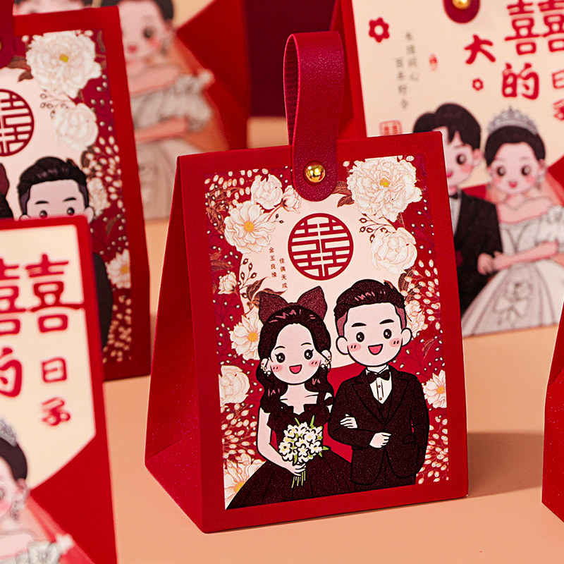 糖盒子结婚喜糖盒2025新款