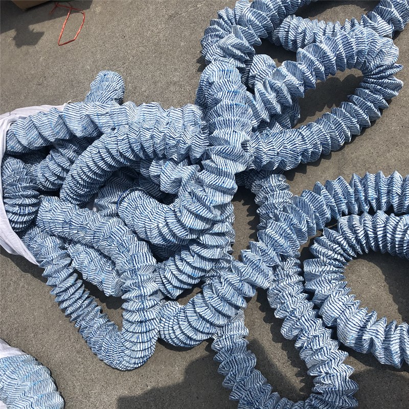 公路绿化隔离带透水盲管隧道边坡排水用弹簧塑料软式透水管疏水