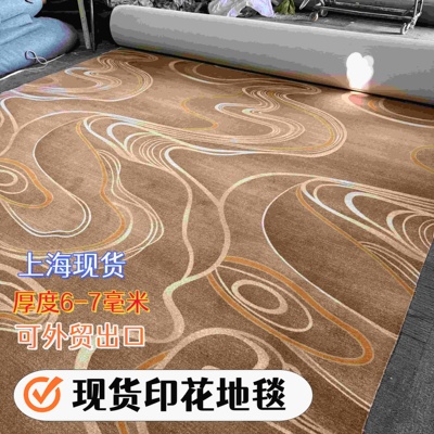 定制设计印花地毯宴会厅酒店宾馆印花地毯走廊美容院电影院客房