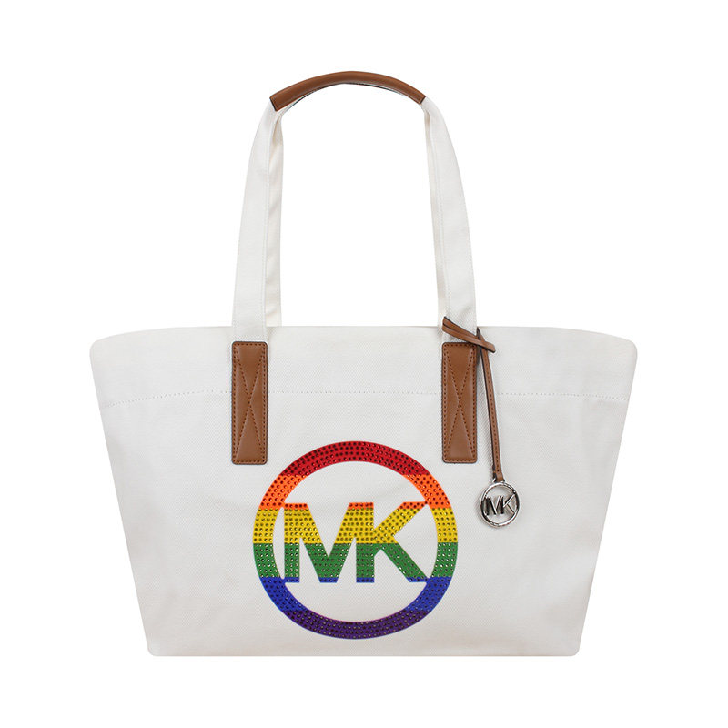 MK女包 迈克·科尔斯 MICHAEL KORS大号托特包手提包白30T2U01T3C
