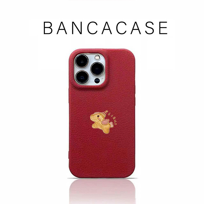 新年马上有钱适用iPhone17PROMAX手机壳苹果16pro华为mate80nova14多色小米17Pura80reno15高颜值皮纹Findx9