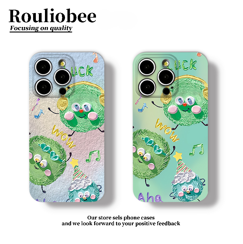 油画煤球适用苹果16PROMAX手机壳iphone15/14PRO新款华为mate70pro光面菲林荣耀200/Pura70/小米15Reno13/S20