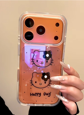 ins黑色花朵线条猫咪适用苹果17promax手机壳iPhone16pro小米15reno14华为Pura80软套vivox200红米K80荣耀400