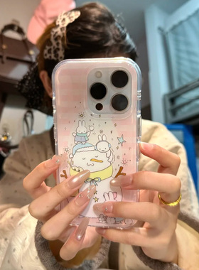 雪人米菲新款适用苹果17promax手机壳iphone16可爱1314红米k80至尊小米15荣耀4009080保护套50华为mate706040