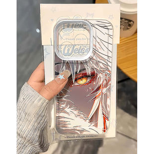 杀生丸手机壳适用iPhone16promax苹果14pro小米15华为mate70犬夜叉周边iqoo13动漫12日系vivos19二次元OPPO套