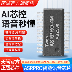 ASRPRO2.0语音识别模块语音识别芯片语音识别模块语音识别芯片