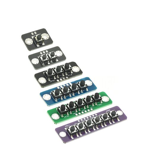 菡诚1/2/3/4/5/6位独立按键模块