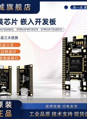 STM32F407ZGT6核心板STM32开发板沉金F407ZGT6单片机最小系统板