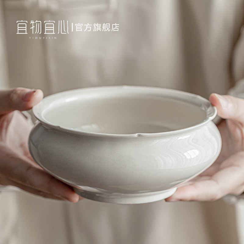 茶洗家用陶瓷茶渣缸桌面大水盂建水茶水缸废水桶功夫茶道配件杯洗,餐饮具,茶道/零配,淘宝优惠券,粉丝福利购,淘宝优惠卷