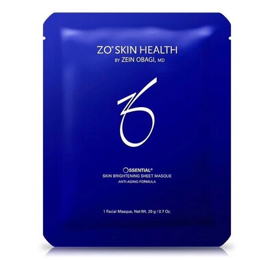 现货 Zo Skin净透亮白面膜补水修护保湿收缩毛孔贴片式zoskin面膜