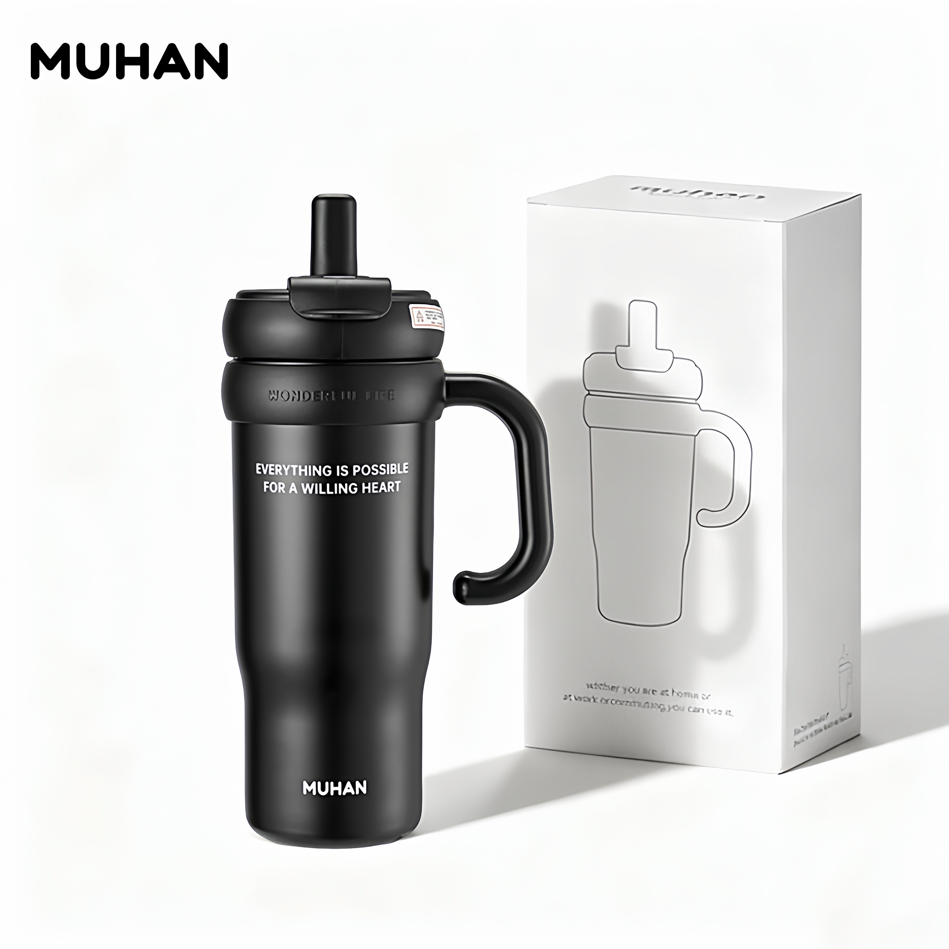 上班族男士车载保温杯