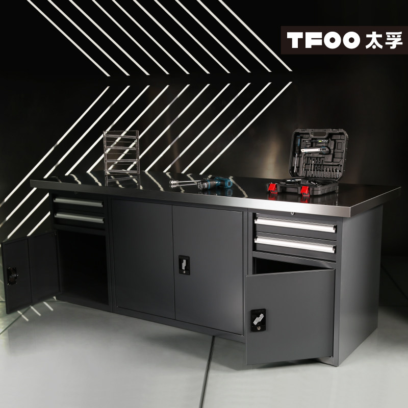 太孚 全柜体站立式工作台 实验室不锈钢收纳柜试验桌 工厂检验桌,五金/工具,工作台/防静电工作台/重型工作台,淘宝优惠券,粉丝福利购,淘宝优惠卷