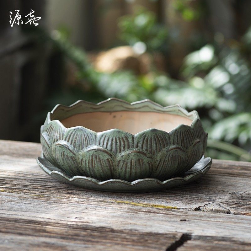 花盆陶瓷多肉大拼盘盆栽绿植花器大口径个性简约古典家用盆景大盆,鲜花速递/花卉仿真/绿植园艺,花盆,淘宝优惠券,粉丝福利购,淘宝优惠卷