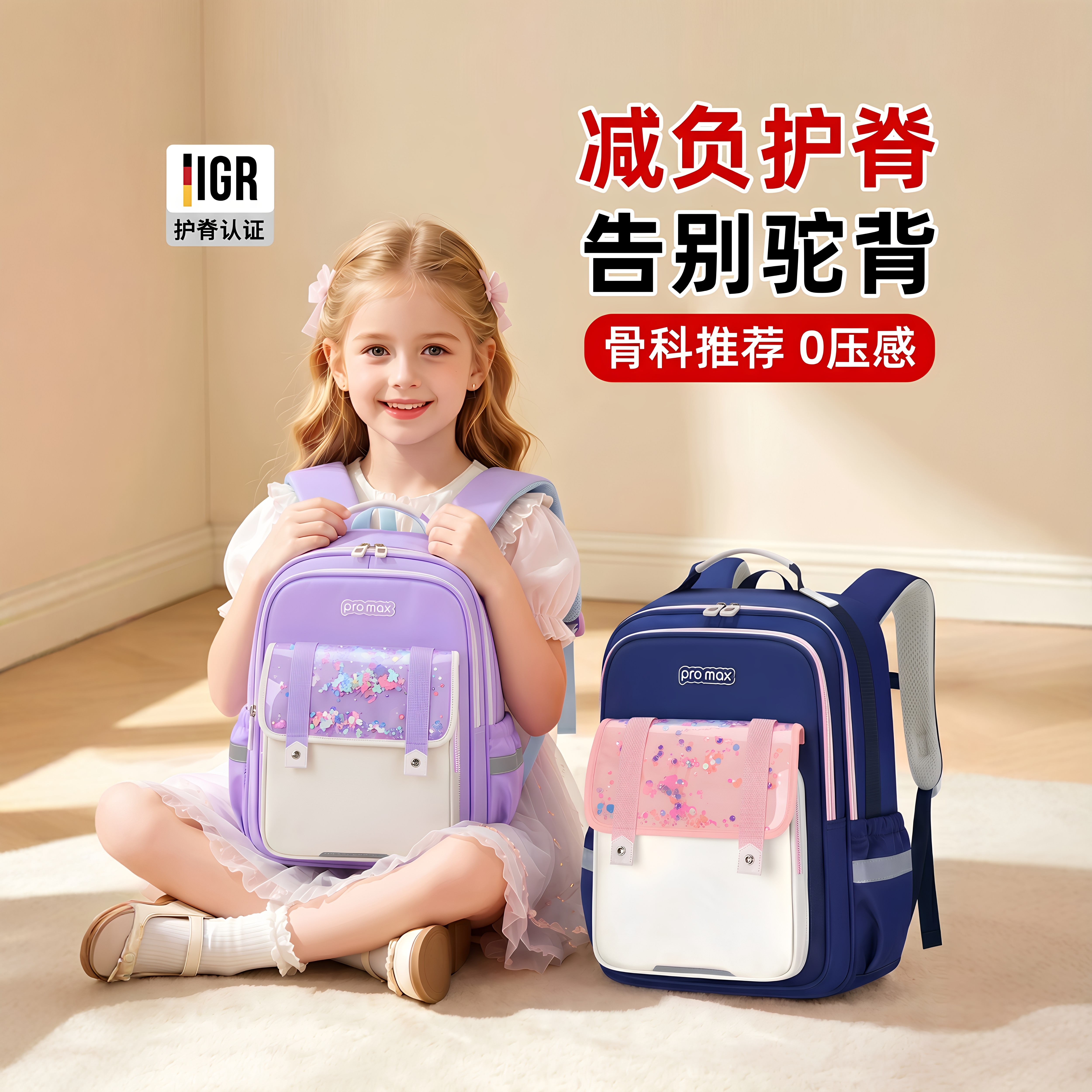 书包小学生大容量超轻护脊