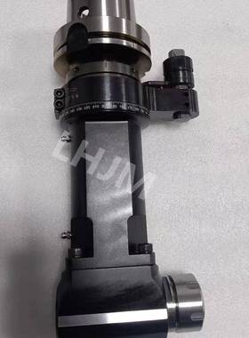 单输出CNC角度头侧铣头BTER系列加工中心度直角转角头动力铣