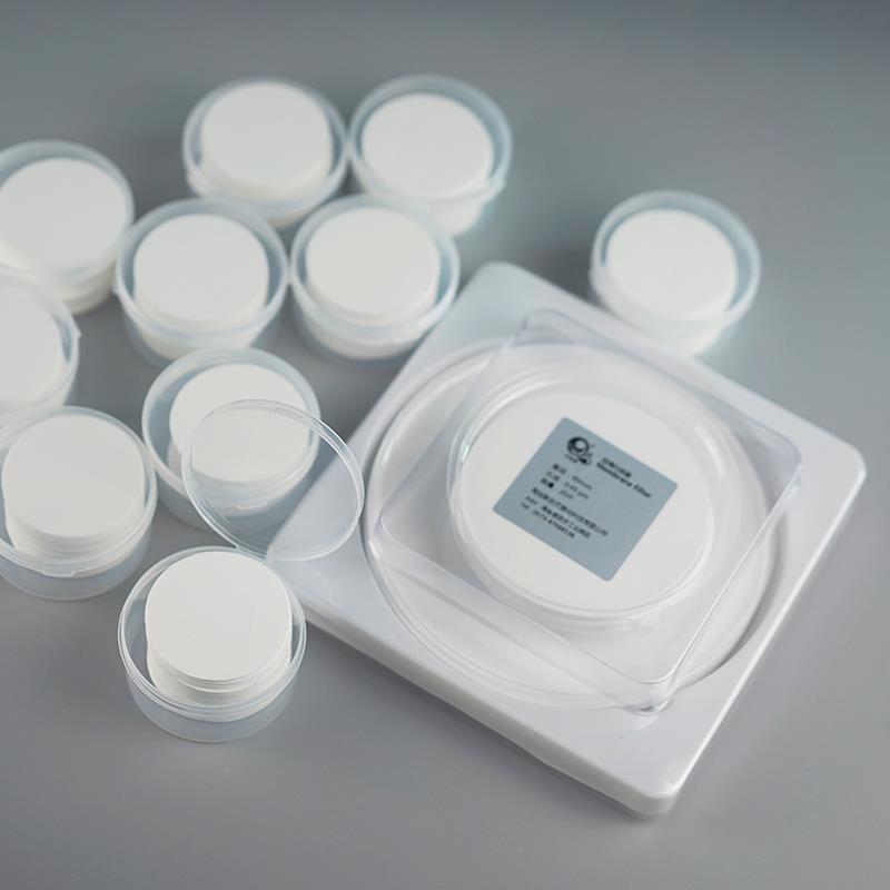 玻璃纤维滤纸超细测尘低浓度颗粒物P气溶胶采样微孔滤膜/mm