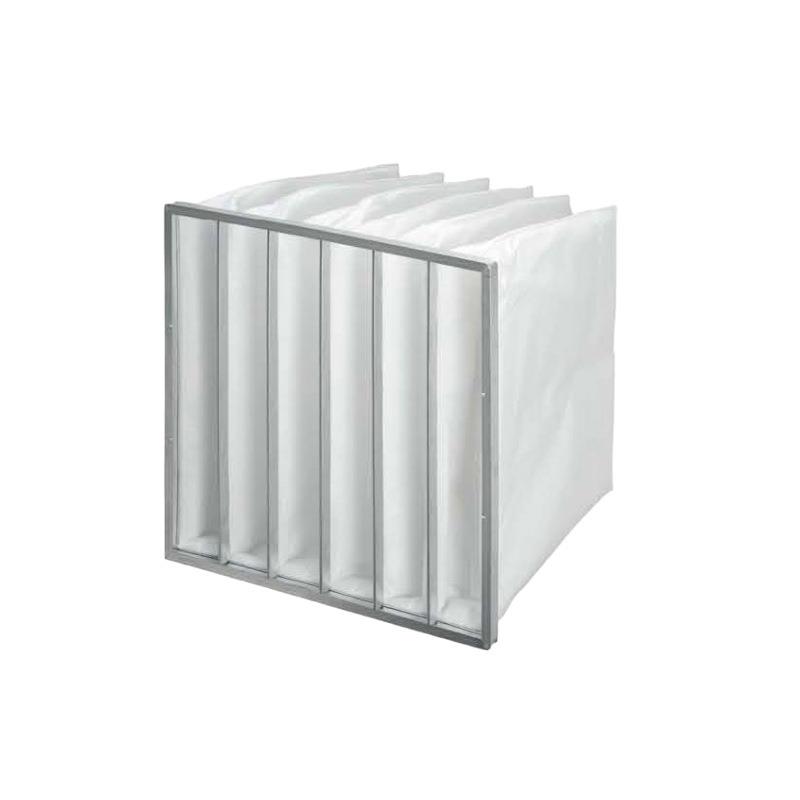 汽车厂无纺布袋式空气过滤器直销中央空调除尘净化中效袋式过滤器