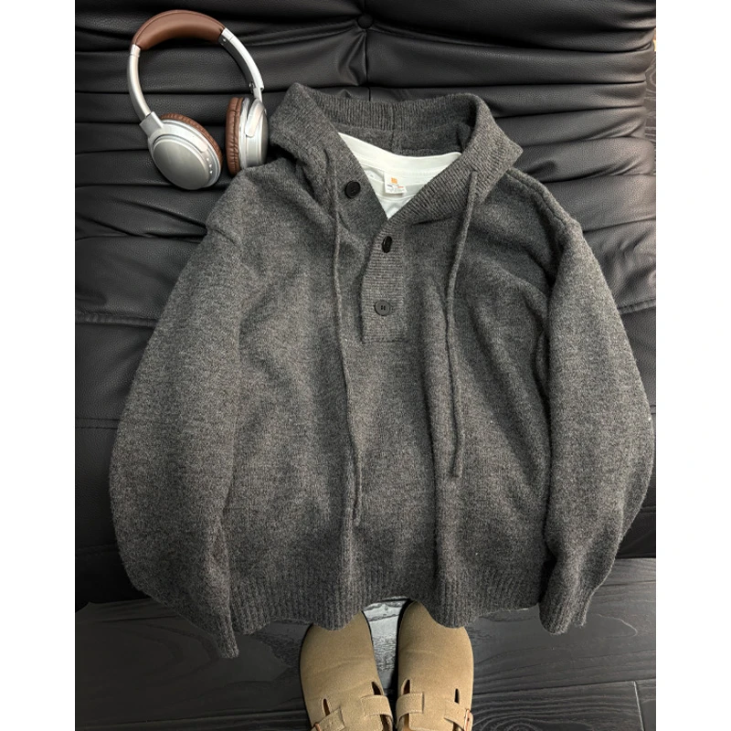 cleanfit慵懒风针织毛衣男款美式