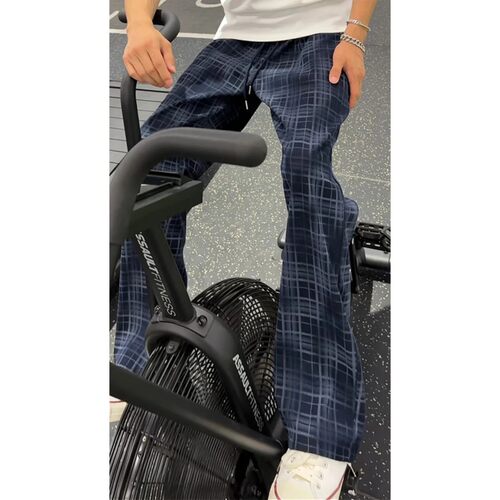 cleanfit格子裤男夏季薄款美式