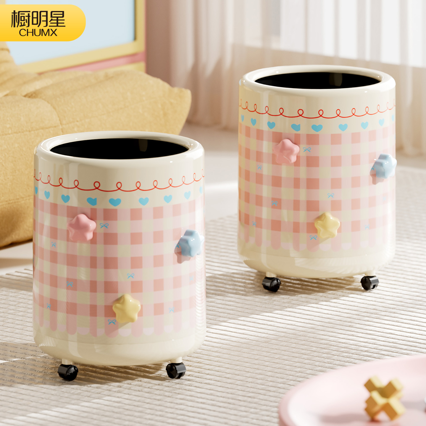 【新家的100快递】可爱垃圾桶