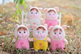 00整 阿婕正版 07月28日20 现货猪猪特别版 绵绵猪 ob11猪妹