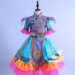 独唱演出服表演服装苗族民族服装出租苗阿姐