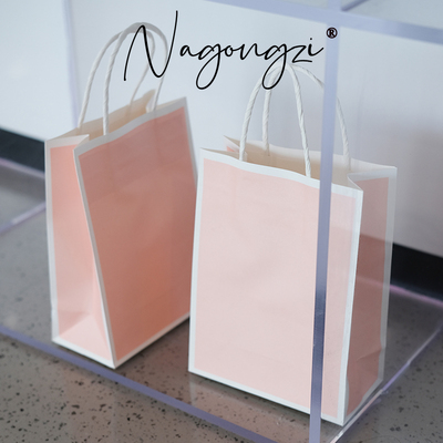 牛皮纸袋手提袋纸袋定制礼品袋礼物新年包装外卖打包袋子印刷logo